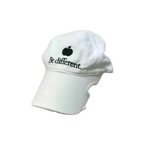 Balenciaga Хлопковые кепки унисекс белые