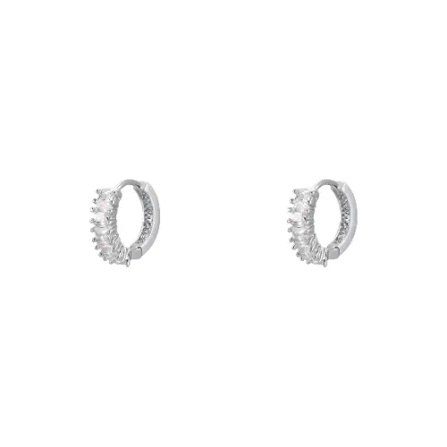 Mango Ornaments Серьги из меди с цирконием женские