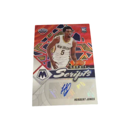 Panini Herbert Jones 21 22 Mosaic Новые звезды Подпись Красный Рябь Сложенная Игрок Карта пройдет Спортивные карты 1 шт