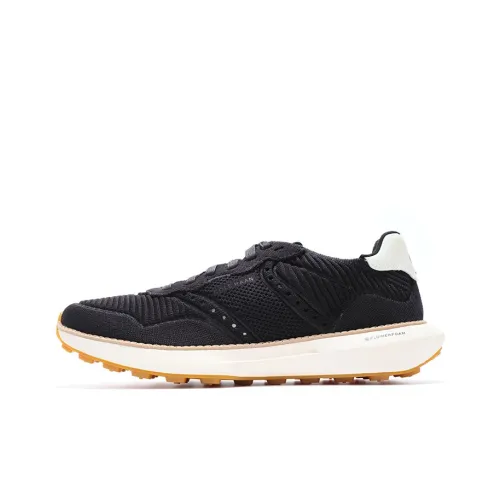 COLE HAAN Амортизация Противоскользящий Дышащий Легкий Низкий Топ Повседневная Обувь Мужская Черный