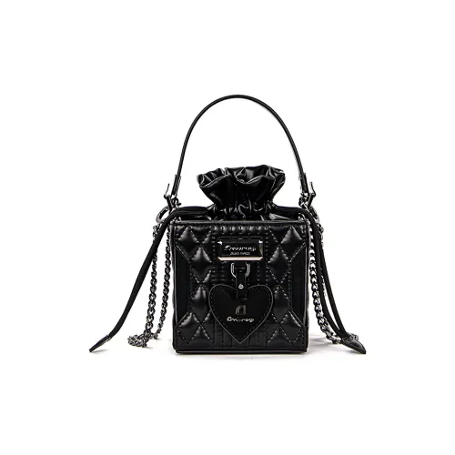 Ambrogi ПУ (полиуретан) Сумка Женская Черная