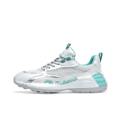 KOLUMB Амортизация Устойчивый к истиранию Дышащий Легкий Низкий Топ Повседневная Обувь Женская Пыльно-Зеленый