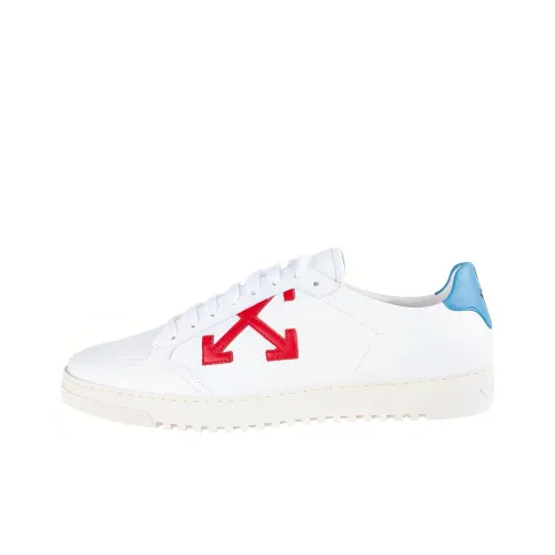 Off Белый Низкий Топ Скейтборд Кроссовки Мужские Белые