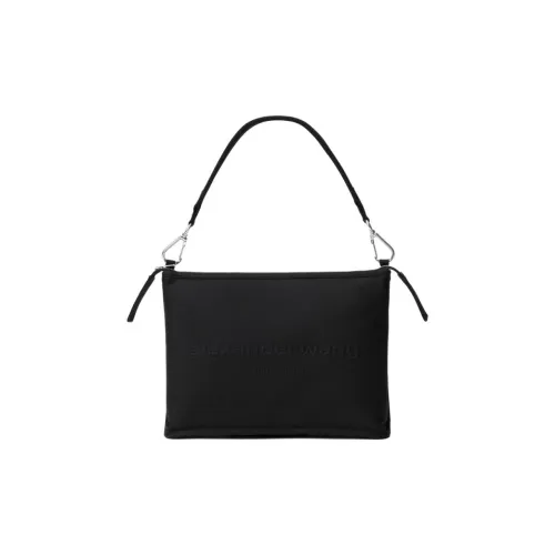 Alexander Wang Нейлоновая Сумка на Одно Плечо Женская Черная