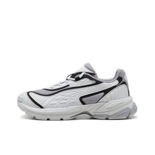 PUMA Velophasis противоскользящие устойчивые к истиранию низкие беговые кроссовки унисекс белые черные