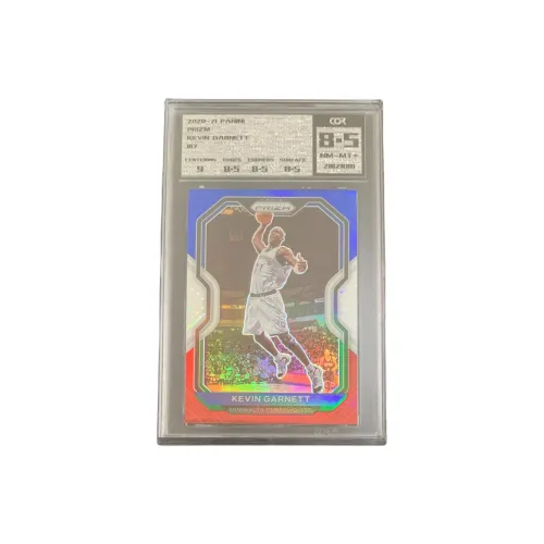 PANINI 2020 21 Timberwolves Prizm Kevin Garnett кг COR8,5 Трехцветный Fold Сертифицированные карточки 1 шт