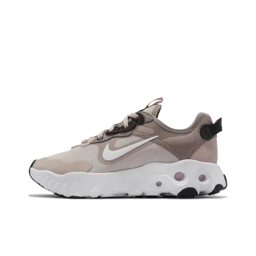 Nike React Art3mis Slip-resistant Abrasion-resistant Breathable Low-Top Running Shoes Women's Milk Tea