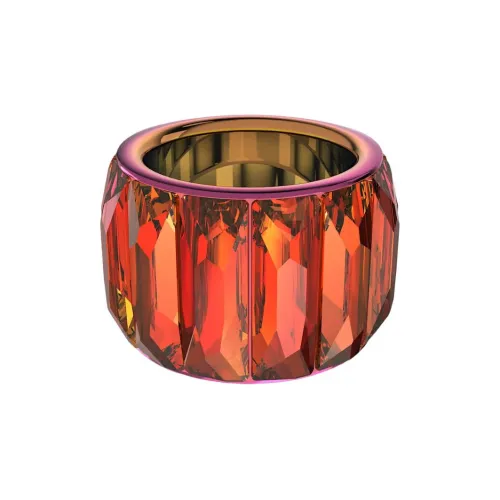 Кристалл Swarovski Алюминиевые кольца женские красный