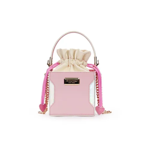 Ambrogi ПУ (полиуретан) Сумка Маленькая Женская Розовая