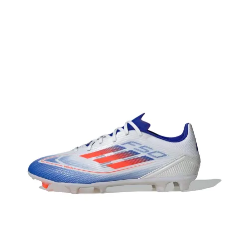 Adidas F50 League Футбольные бутсы Унисекс Белый Синий и Оранжевый
