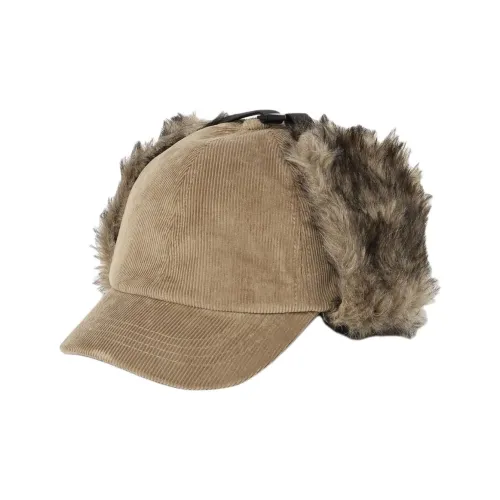 BEAMS Хлопок Шапки-ушанки Мужской Умбра