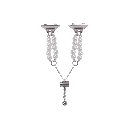 CHENSONG Ремень Huawei Совместимость Двойной Row Жемчужный Материал ремешка бусины нитки