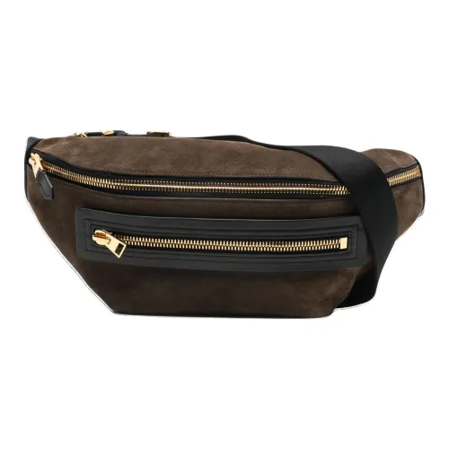 TF Замша Бананка Унисекс Шоколад Коричневый Черный