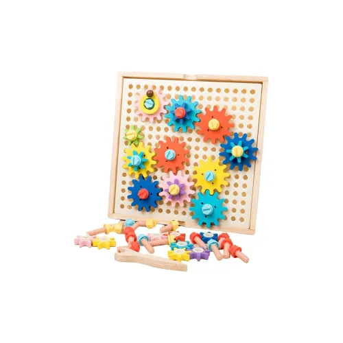 Click Универсальная Шестерня Rotation Научная Играть Регион Манипулятивные Материалы для Дошкольного Образования Развивающие Игрушки