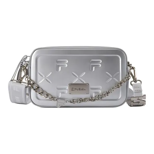 FILA FUSION Полиуретан Сумка через плечо Стандартная Унисекс Ярко-серебристый