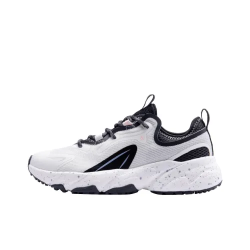 QIAODAN UH huh Отскок Технология Амортизация Износостойкий Низкий Топ Кэжуал Женские Белый Черный