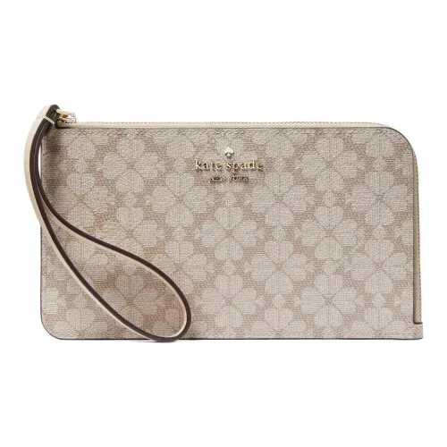 Kate Spade Lucy ПВХ Обхват запястья Сумка Клатч Средний Женские Темный цвет Гриб Шляпа Многоцветный