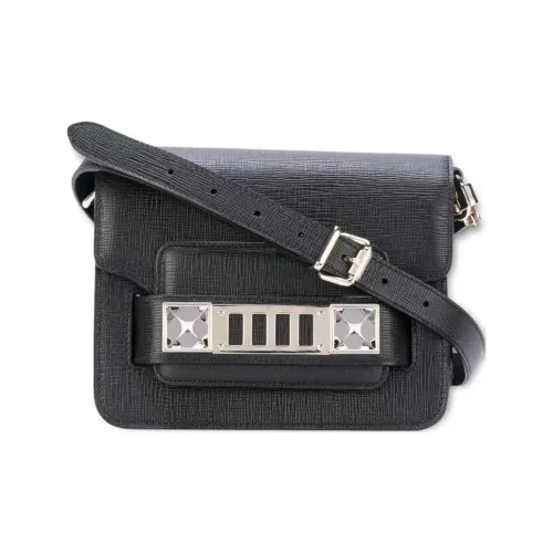 PROENZA SCHOULER Сумка через плечо из кожи мини женская черная