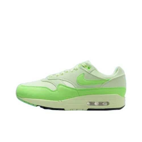 Nike Air Max 1 Low Топ Повседневная обувь Унисекс Зеленый