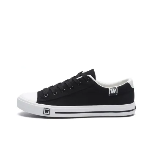 Warrior Low Top Черные Унисекс