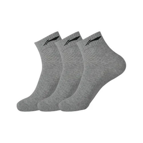 Лайнер Беговые Носки Унисекс 3 Пачки Серый