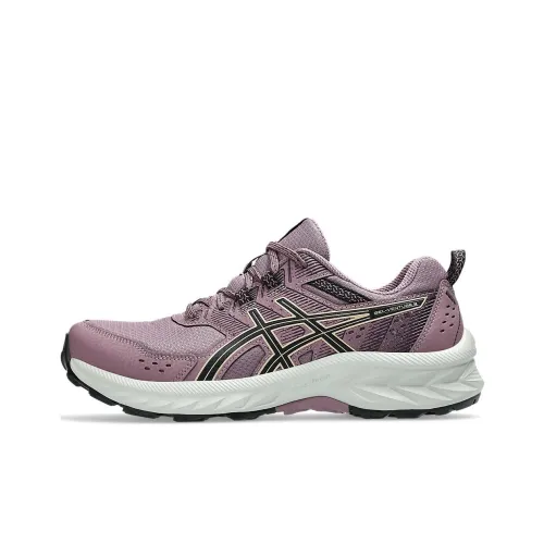 Asics Gel Venture 9 Low Топ Повседневные Беговые Кроссовки Унисекс Фиолетовый Черный