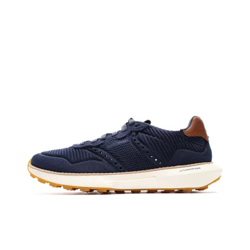 COLE HAAN Повседневный Низкий Топ Темно-Синий Мужской