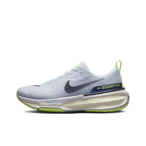 Nike Invincible 3 Low Топ Беговые кроссовки Женские Сине-белый