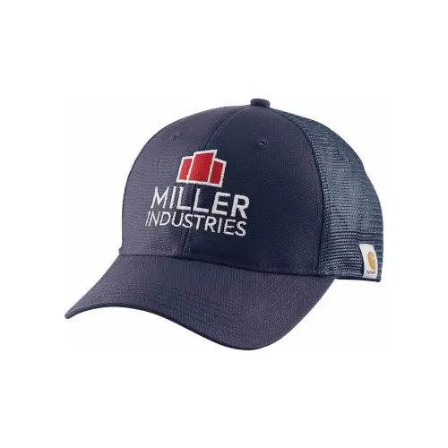 Carhartt Хлопок Полиэстер Эластан Холст Бейсболка Унисекс Морской Синий