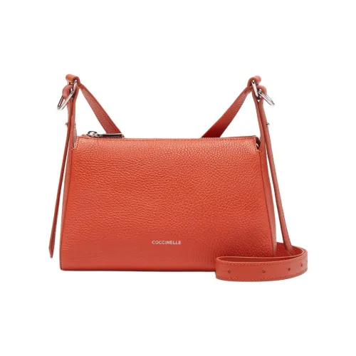 COCCINELLE GRAIN LEATHER Сумка через плечо Мини Женская Гранат Красный