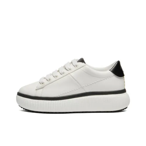 Onitsuka Tiger OTIGER COURT Устойчивый к истиранию Низкий Топ Casual Женский Белый