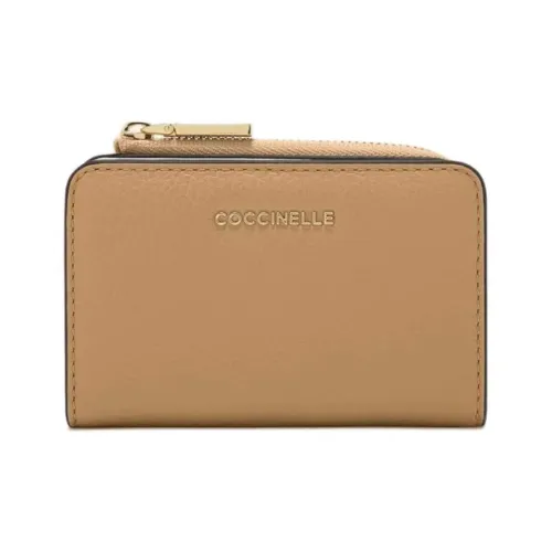 COCCINELLE GRAIN LEATHER Монетница Женская Коричневый