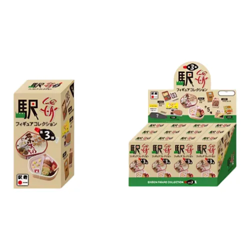 GIFTED MINDS x Kenelephant Station Lunch Коробка Миниатюрная Слепая Коробка Один Mystery Коробка Полный Набор 5 шт