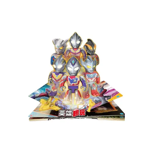 Spiritual Creations Ultraman Collection Ультраман Тига Trigger Dakei Мультяшный BOOK Ручной Derivatives Аниме мерч