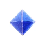 3D Кубик Рубика Лабиринт [Октаэдр] Синий Волшебный Лабиринт