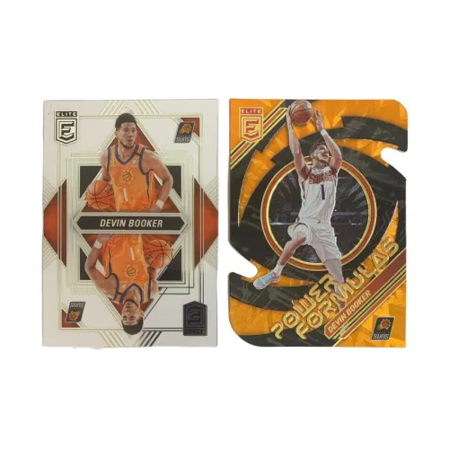 PANINI 2022 Elite Sun Devin Booker Teca Film Card+Teca Irregular Shape Gold Player Card Спортивные карты 2 шт