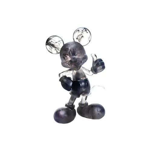 Disney Mickey's Like Collection Прозрачный Фигурка в масштабе Настольный украшение Модные фигурки 28 см