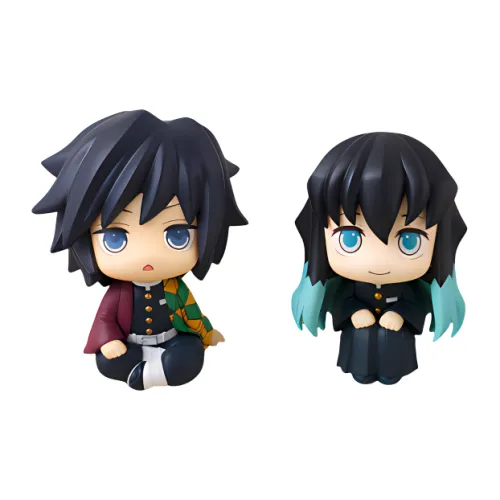 MegaHouse Гию Томиока Муичиро Токито LOOKUP Demon Slayer Kimetsu No Yaiba Фигурки в стиле Chibi 11 см