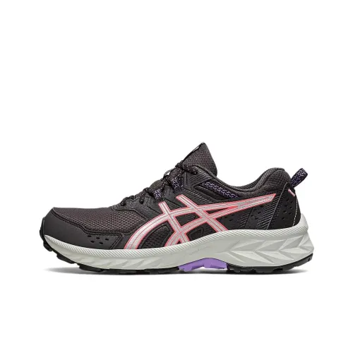 Asics Gel Venture 9 Low Топ Повседневные Беговые Кроссовки Женские Серый Серебряный