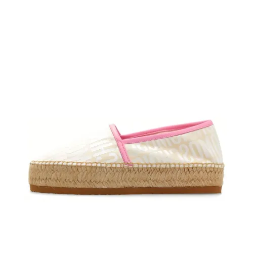 MOSCHINO Allover Espadrilles Женские Бежевые