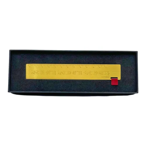 THREE Центральная часть Латунный Straight Ruler Закладка для книг Мерч по IP