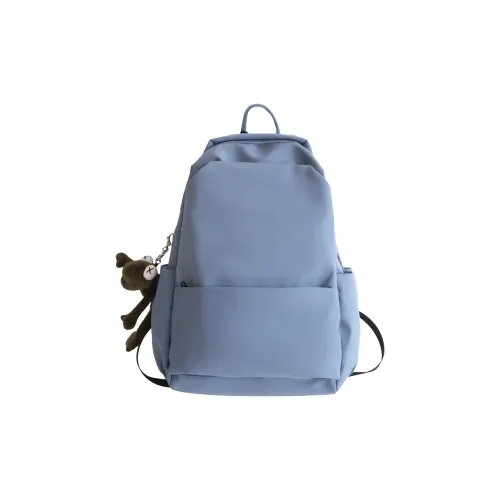 Deli Bear Нейлон Рюкзак Унисекс Черный Белый Серый Синий Розовый