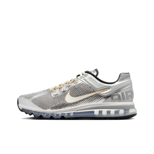Nike Air Max 2013 противоскользящий устойчивый к истиранию дышащий низкий топ повседневная беговая обувь мужская серебряная