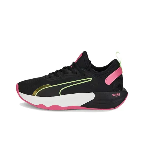 PUMA PWR XX NITRO MID Топ Кроссовки для тренировок Женские Черный Розовый