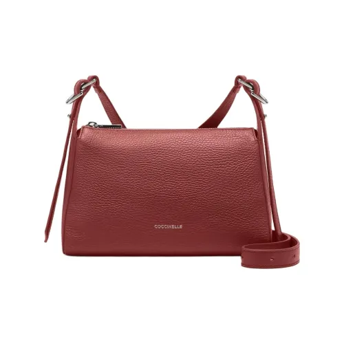 COCCINELLE GRAIN LEATHER Сумка через плечо Мини Женская цвет коньячного