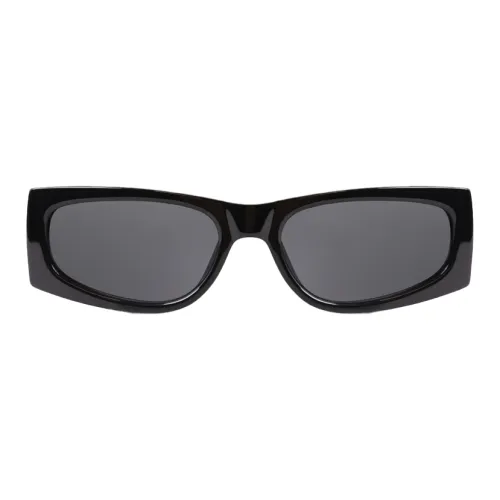 SAINT LAURENT Ацетат Кошачий глаз Солнцезащитные очки Женские Черный