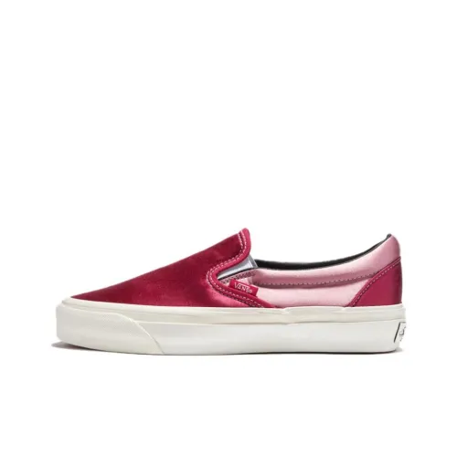 VANS Slip-on Low Top Скейтборд Кроссовки Unisex Red