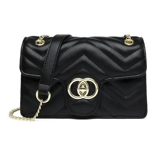 NIUMJ PC Маленькая квадратная сумка сумка через плечо плечевая сумка стандартная женская черная хаки белая