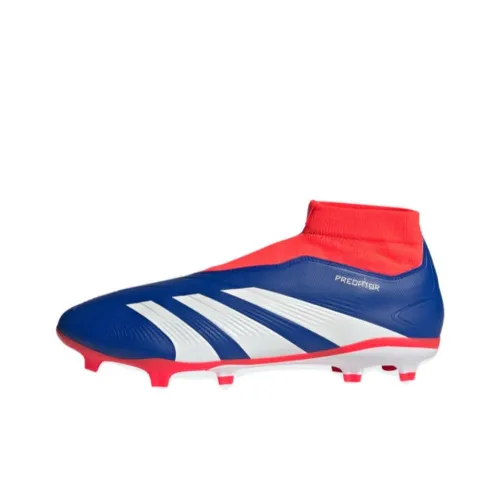 Adidas FG Твердый грунт Твердый грунт Противоскользящий Устойчивый к истиранию Футбольные бутсы Унисекс Синий Белый Красный