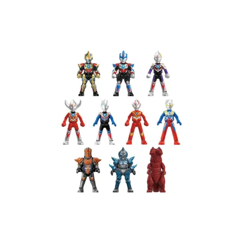 Bloks Ultraman Энциклопедия Star Edition Объем 10 Вселенная Samurai Слепые коробки Один Blind Коробка Целая коробка 9 шт